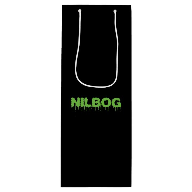 Bolsa Para Vino Película de terror NILBOG Troll 2 (Anverso)