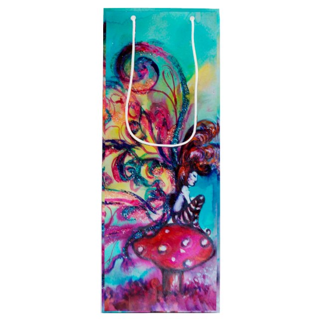 BOLSA PARA VINO PEQUEÑOS ELEMENTOS DE MUSHOROMS (Anverso)