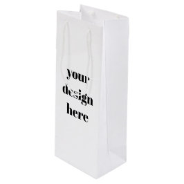 Bolsa Para Vino Personalización o Personalizar