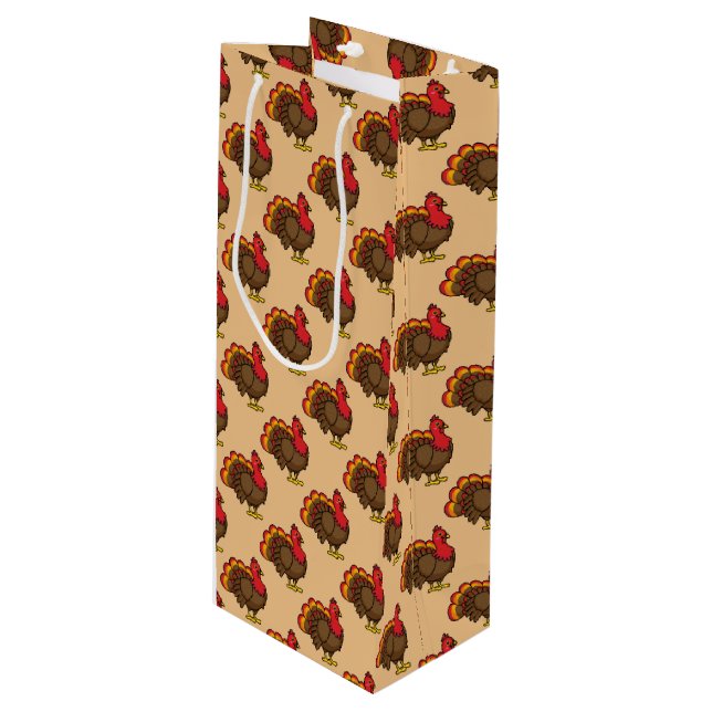 Bolsa Para Vino Personalizado de la verdad Turquía (Angulo Anverso)