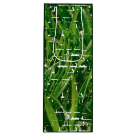 Bolsa Para Vino Personalizado Photo Lawn Care Service ¡Gracias!