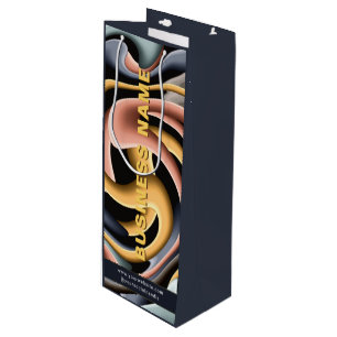 Bolsa Para Vino Personalizado promocional de empresa moderna de ma