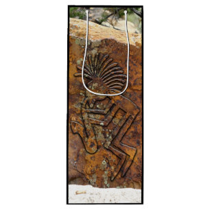 Bolsa Para Vino Petroglifo del jugador de Kokopelli Saxaphone