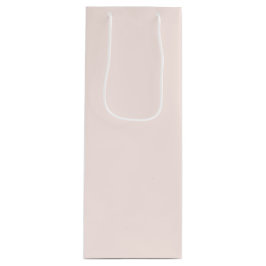 Bolsa Para Vino Pink Christmas Solid Color