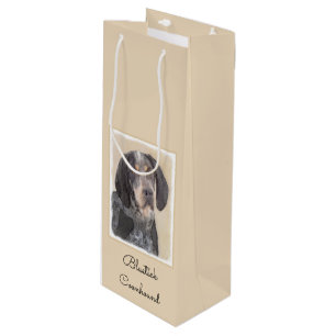 Bolsa Para Vino Pintura de la cola de Bluetick - Ar de perro origi