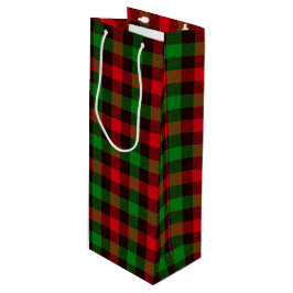 Bolsa Para Vino Placa verde y roja