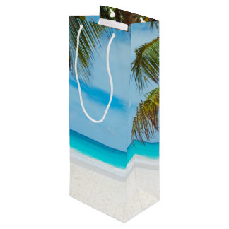 Bolsa Para Vino Playa del Paraíso Tropical
