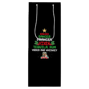 Bolsa Para Vino Prancer Vixen Tequila Whiskey