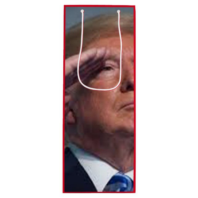 Bolsa Para Vino Presidente Trump - Trump 2020 (Anverso)