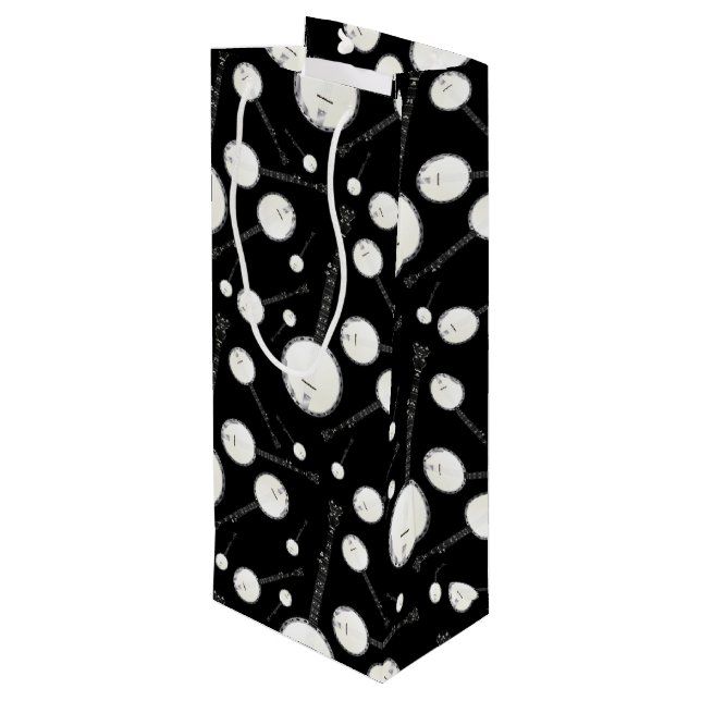 Bolsa Para Vino Profesor de Música Banjo (Angulo reverso)