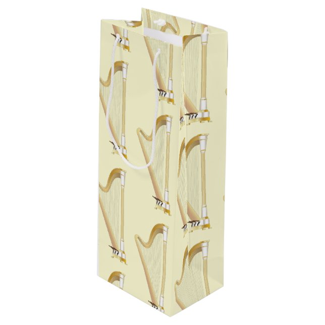 Bolsa Para Vino Profesor de Música Harp (Angulo Anverso)