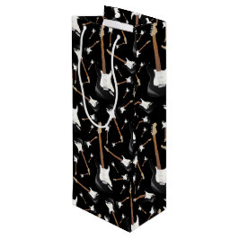 Bolsa Para Vino Profesora de Música de Guitarra Eléctrica