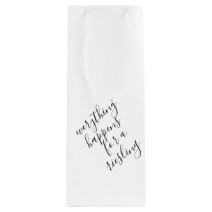 Bolsa Para Vino Pun de vino blanco gracioso
