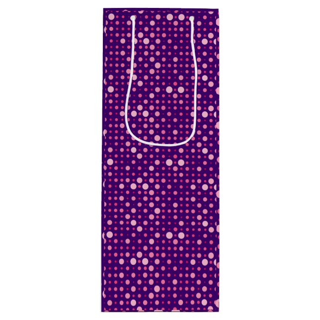 Bolsa Para Vino Punto Polka 01.Pink DPurple BG (Anverso)