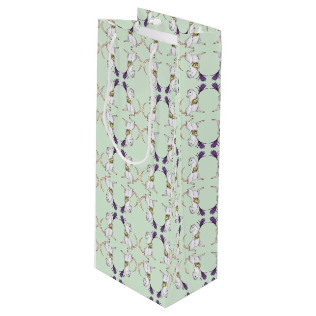 Bolsa Para Vino rata fiesta (Angulo Anverso)