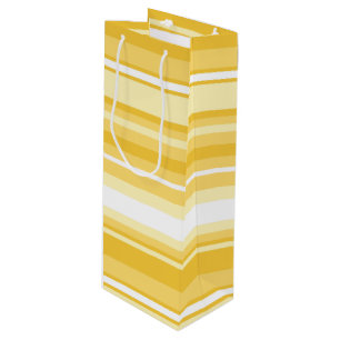Bolsa Para Vino Rayas amarillas