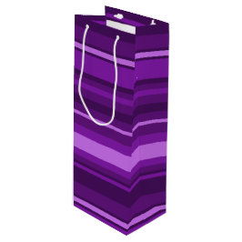 Bolsa Para Vino Rayas púrpuras