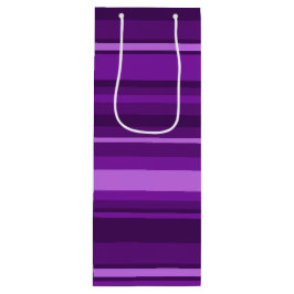 Bolsa Para Vino Rayas púrpuras