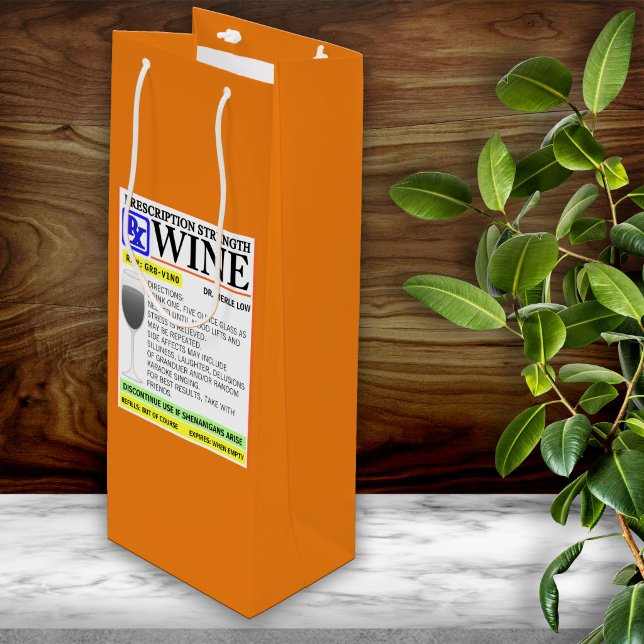 Bolsa Para Vino Receta Divertida (Subido por el creador)