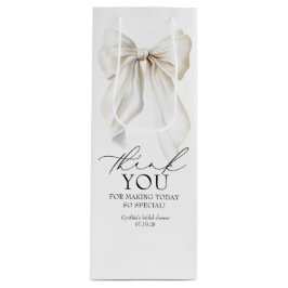 Bolsa Para Vino Recuerdos de agradecimiento para la despedida de s