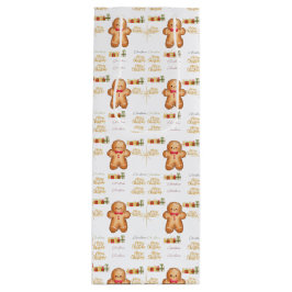 Bolsa Para Vino red Christmas  happy day and Christmas stocking