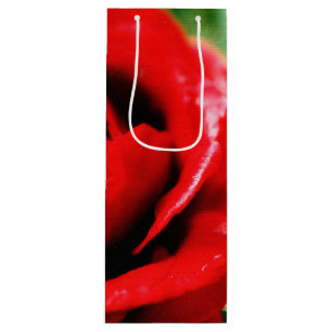 Bolsa Para Vino Red Rose Love