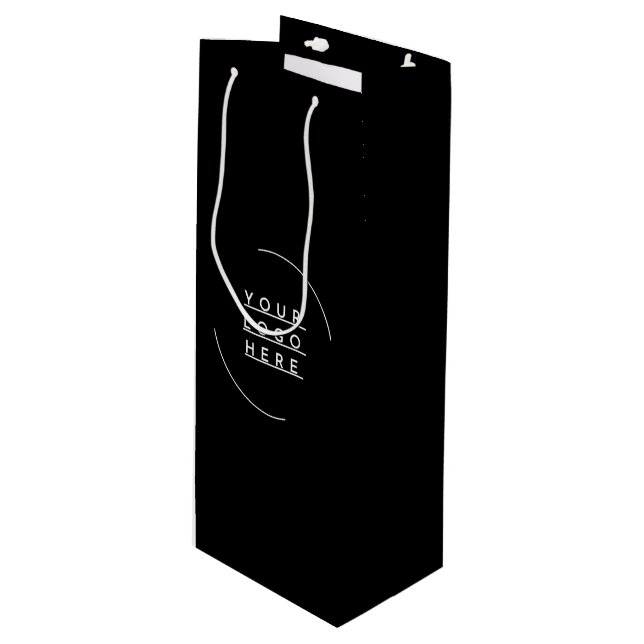 Bolsa Para Vino Reemplace su logotipo  (Angulo Anverso)