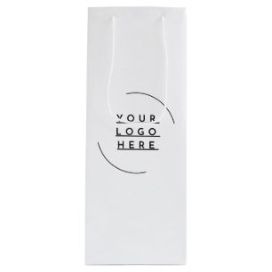 Bolsa Para Vino Reemplaza tu logotipo
