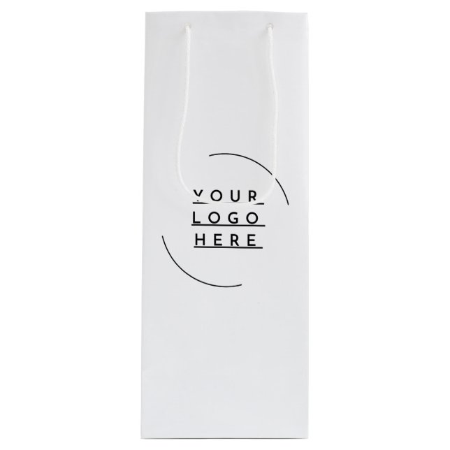 Bolsa Para Vino Reemplazar su logotipo (Anverso)
