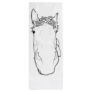 Bolsa Para Vino Regalo divertido para amantes de caballos Supervis
