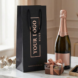 Bolsa Para Vino Regalo promocional del logotipo de la empresa pers