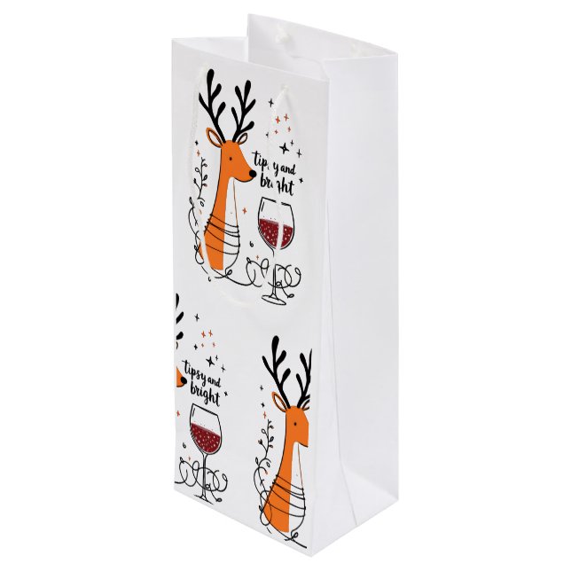 Bolsa Para Vino Reno Borracho y Brillante  (Angulo reverso)