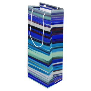 Bolsa Para Vino Resumen #2: Azul borroso