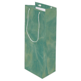 Bolsa Para Vino resumen de mármol verde