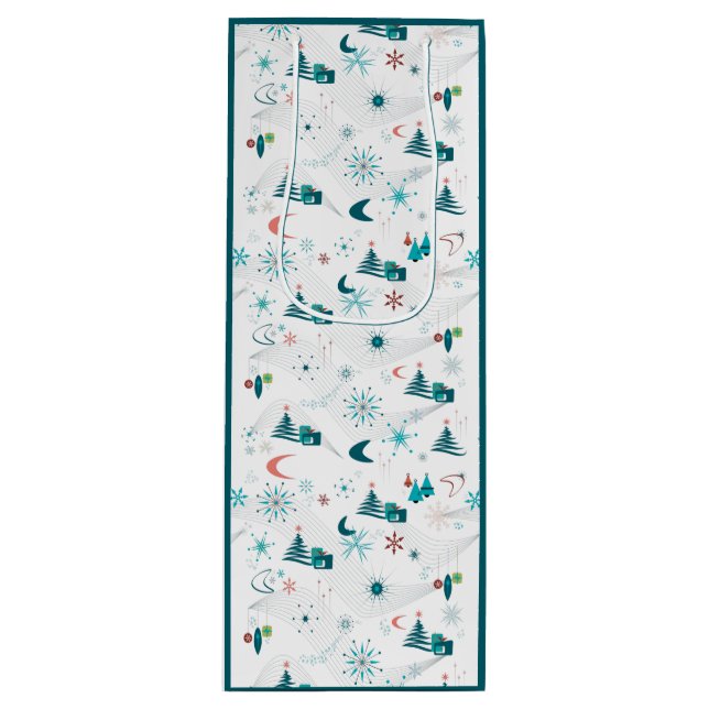 Bolsa Para Vino Retro A Go-Go Navidades (Anverso)