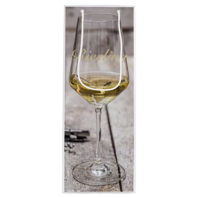 Bolsa Para Vino Riesling for white Wine lover (Anverso)
