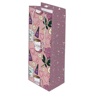 Bolsa Para Vino Rosa del Día de la Madre