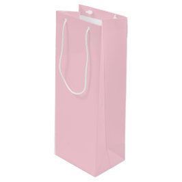 Bolsa Para Vino Rosa Milenaria Color Sólido
