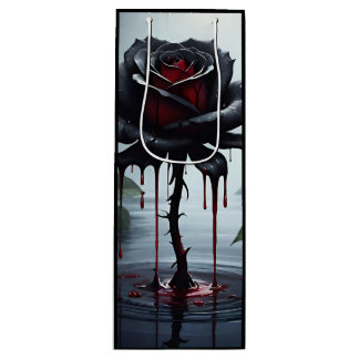 Bolsa Para Vino Rosa negro de Eerie