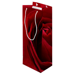 Bolsa Para Vino rosa rojo profundo