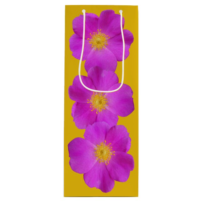 Bolsa Para Vino Rosa salvaje 2 (Anverso)