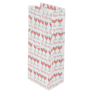 Bolsa Para Vino Rosé El Día Que Falta Lover De Vino De Rosa