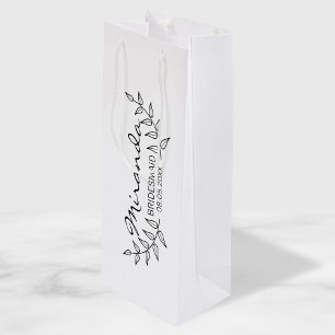 Bolsa Para Vino Rústicas risas personalizadas para las damas de ho