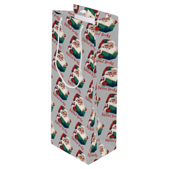 Bolsa Para Vino Santa Lee libros prohibidos (Angulo Anverso)