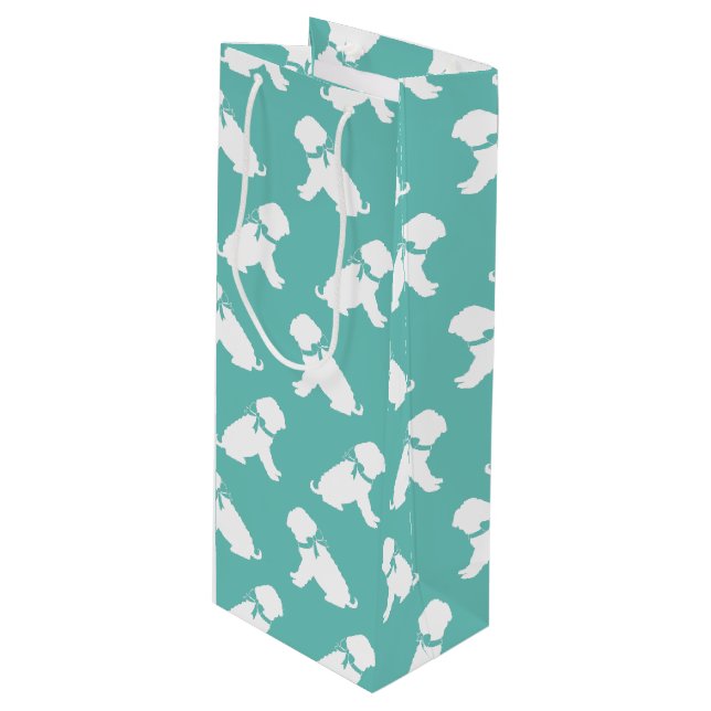 Bolsa Para Vino Shar Pei Dog Puppy (Angulo Anverso)