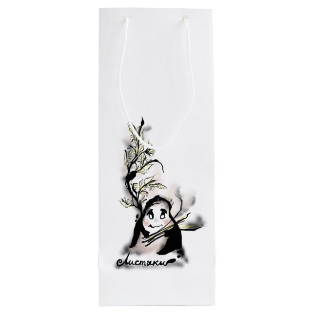 Bolsa Para Vino Shy Mr. Leaf (Reverso)