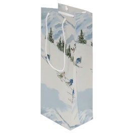 Bolsa Para Vino skiiers 1