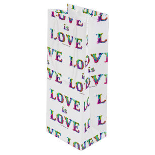 Bolsa Para Vino SlipperyJoe el amor es amor goteando derretido din