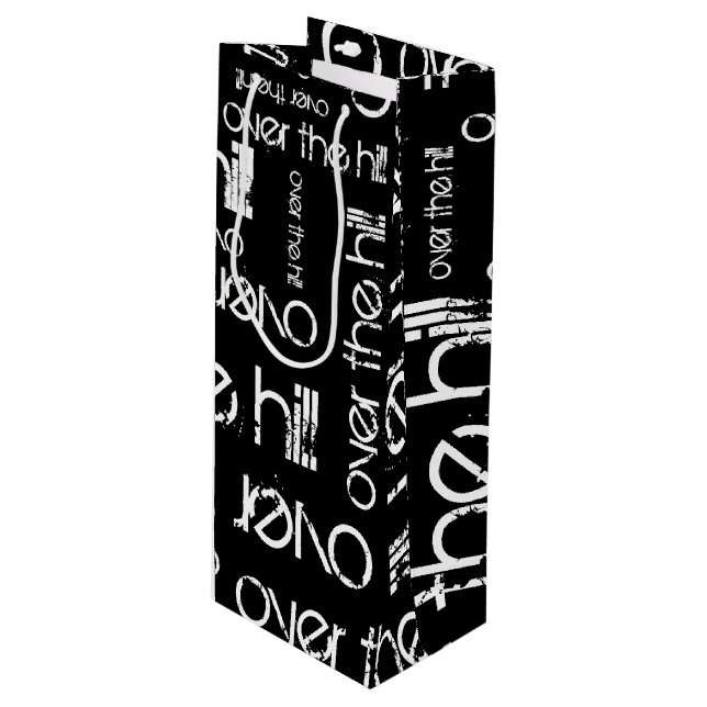 Bolsa Para Vino Sobre la colina (Angulo Anverso)