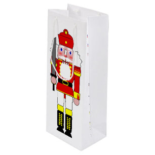 Bolsa Para Vino Soldados Cascanueces Navidad